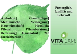 Logo von Pflegedienst Vita Care GmbH