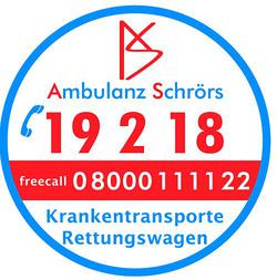Logo von Ambulanz Schrrs e.K. Leitstelle & Verwaltung