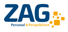 Logo von ZAG Personal & Perspektiven