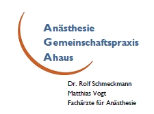 Logo von Ansthesie-Gemeinschaftspraxis-Ahaus