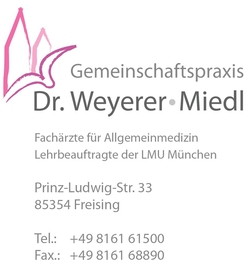 Logo von Gemeinschaftspraxis Dr. Weyerer/Miedl