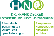 Logo von HNO-Praxis Dr. Decker
