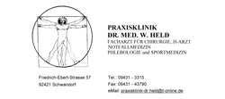 Logo von Praxisklinik Dr. Held