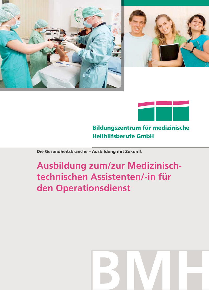 Stellenanzeige Ausbildung zum Medizinisch-technischen Assistenten fr den Operationsdienst (MTA-O)